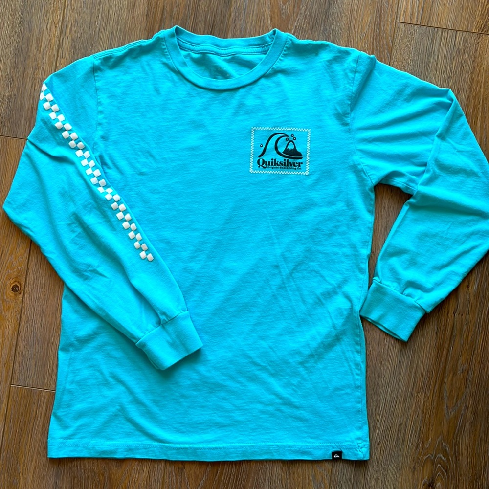 Quicksilver, long sleeve 100% cotton shirt